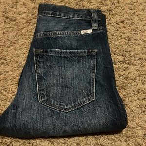 Kancan Capris. Dark Denim